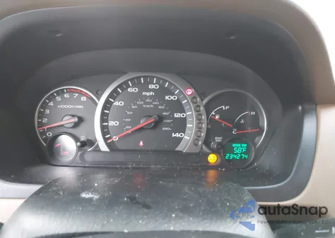 2004 Honda Pilot Ex-L из США, поврежденный, VIN 2HKYF18614H508535